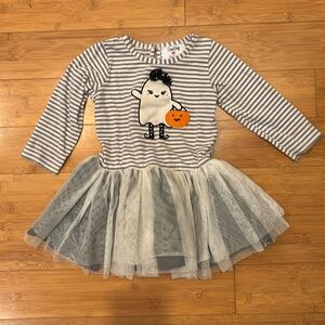 Cute Halloween Ghost Toddler Dress, size 3T